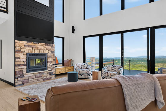 Great room and hearth