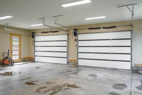 Two-bay garage