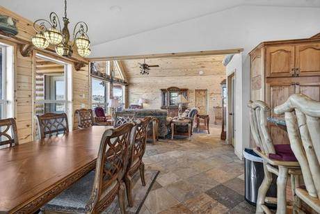 Dining into the great room