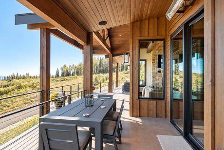Covered deck, and what it looks at