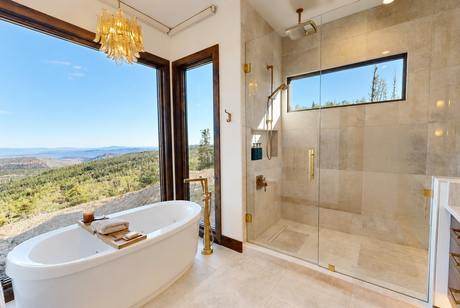 The tub, and that window
