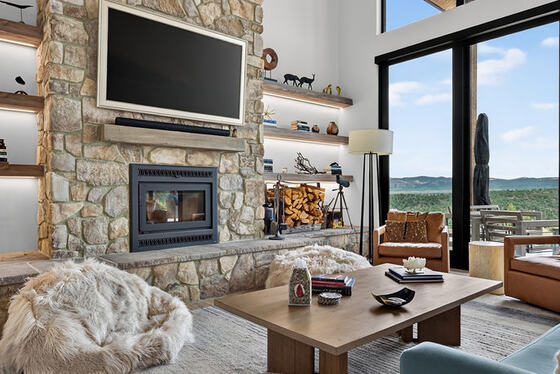 Great room and hearth