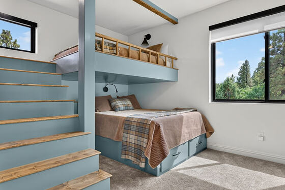 The bunk room