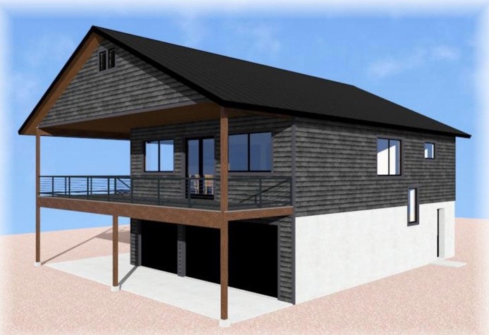 The Hollow &mdash; architectural elevation