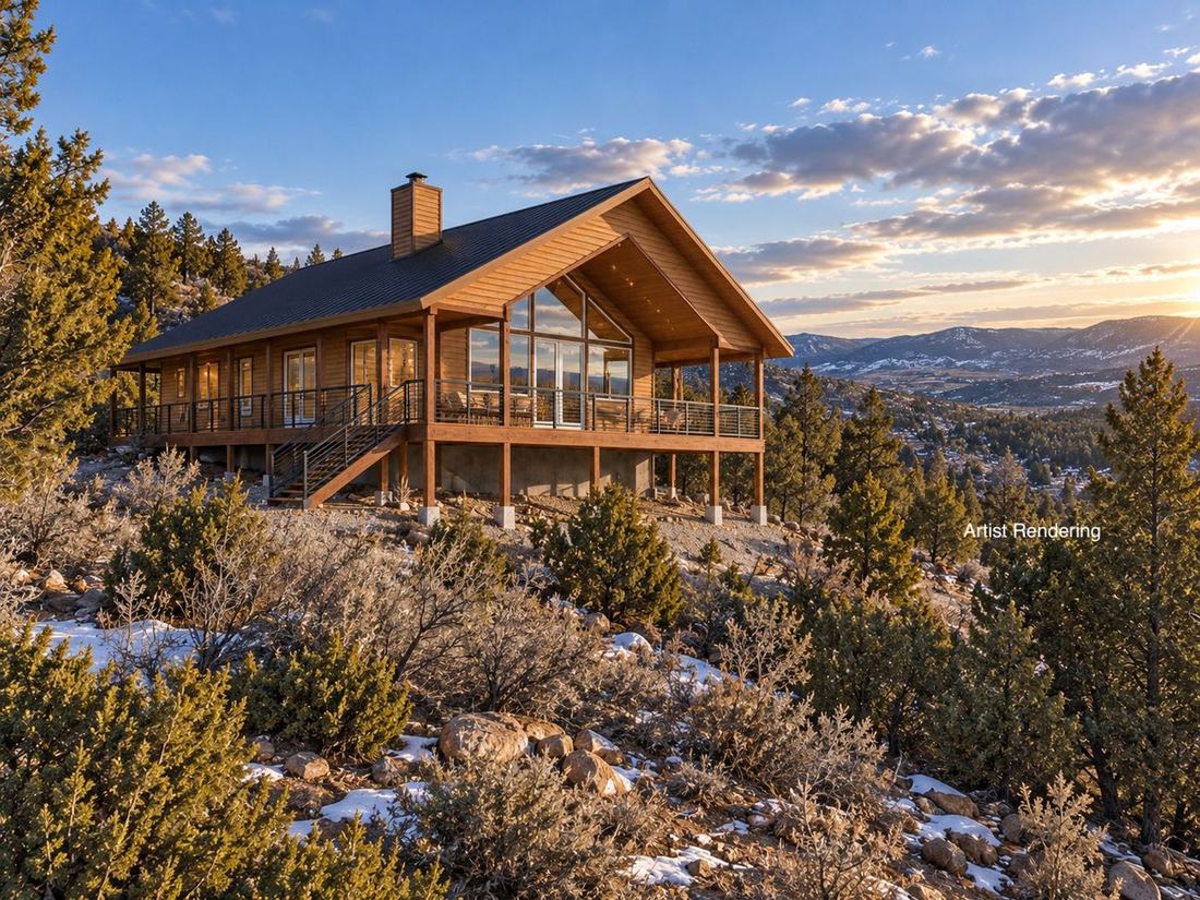 The Pine at sunset &mdash; artist&rsquo;s rendering